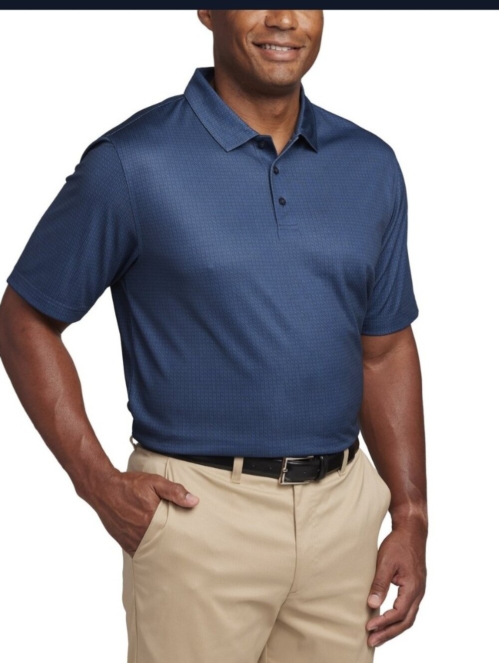 Pebbles Beach Men's Short-Sleeve Polo Shirt - Mint Green